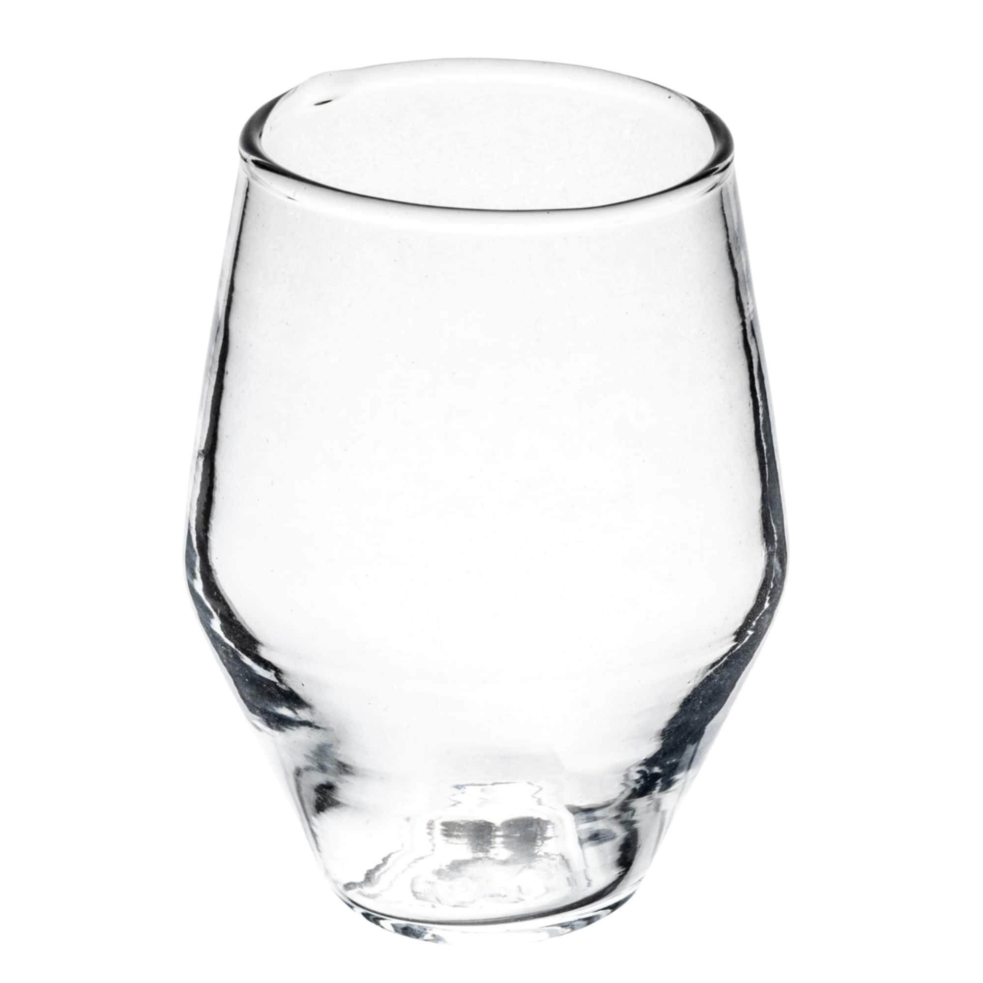 Hello Honey® 3.25" Clear Round Drinking Glasses, 6ct.
